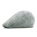 Béret en coton à rayures