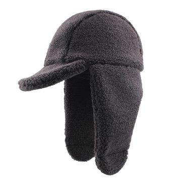 Chapeau de trappeur de cheveux d'agneau chaud