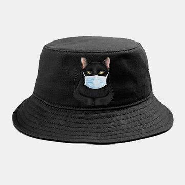 Cotton Cat Isolated Pattern Cute Cat Hat