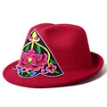 Embroidered travel hat