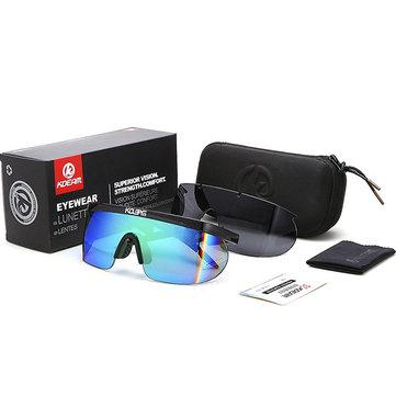 Lunettes de soleil polarisées avec lentilles interchangeables