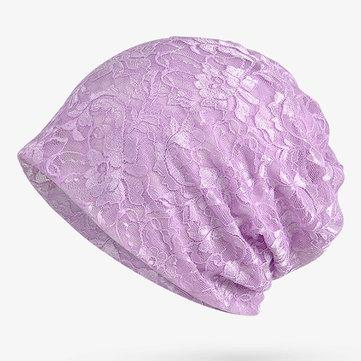 Chapeau en caoutchouc Bonnet à laine à fleurs