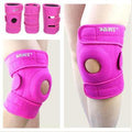 Genouillère élastique ajustable unisexe avec support sportif confortable et respirant au genou