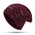 Bonnet velours en laine chaude Plus