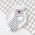 Chaussettes en vrac à rayures Chaussettes en coton Wild Love