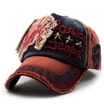 Casquette de base-ball lavable en coton