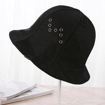 Foldable Wide Brim Umbrella Bucket Cap for Women
