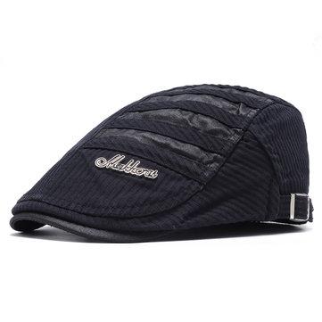 Béret rayé d'hiver