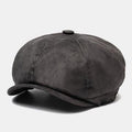 Chapeau Béret Vintage Chapeau Gavroche Octogonal Cabbie Lvy Flat Hat