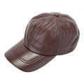 Casquette de baseball chaude en cuir