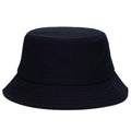 Chapeau de seau en coton à motif uni