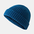 Casquette de marin rétro Skullcap tricotée sans bord solide