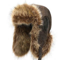 Chapeau de cheveux imitation fourrure PU