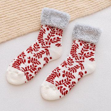 Chaussettes chaudes épaisses et velours