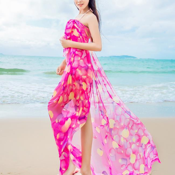 Cicatrice de soie florale Summer Beach