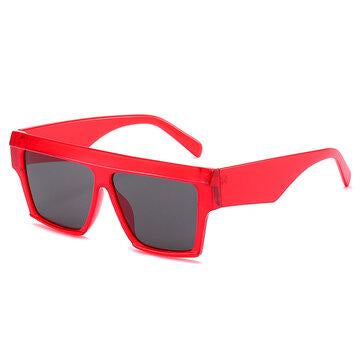 Fshion Lunettes De Conduite Lunettes De Soleil Carrées Cadre Rétro