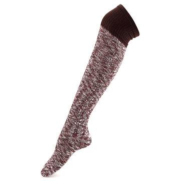 Épaissir laine coton sur genou chaussettes longues