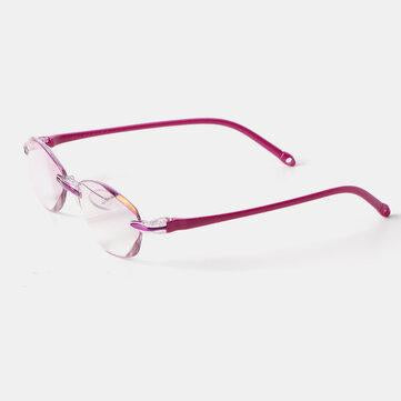Lunettes de lecture anti-bleu avec bords en diamant