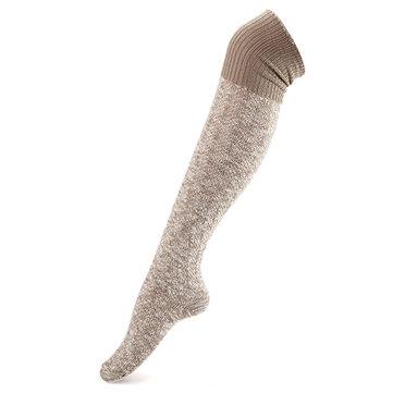 Épaissir laine coton sur genou chaussettes longues