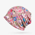 Bonnet fin en coton à imprimé floral Soft