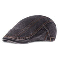 Casquette Béret Retro en Jean Délavé