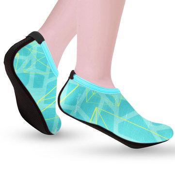 Chaussures multicolores de plongée anti-dérapantes à séchage rapide