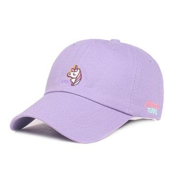 Casquette de baseball de broderie de coton de couleur unie avec l'animal mignon