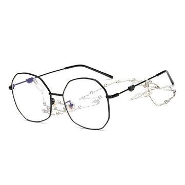 Lunettes unisexes à verres transparents