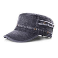 Vogue Denim Flat Cap