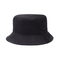 Casquette de seau à motif de maille solide en fibre de polyester