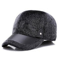 Casquette de baseball en cuir velours chaud