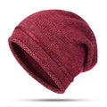Knitted wool hat