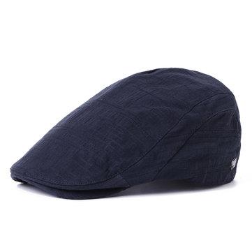 Béret en coton à rayures d'hiver