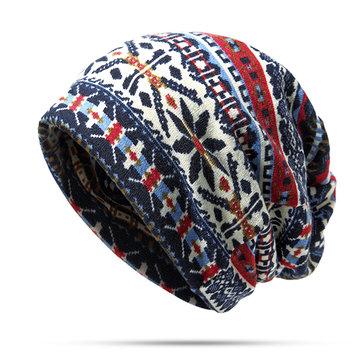Bonnet ethnique unisexe en coton avec chapeau floppy