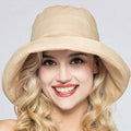 Adjustable foldable summer sun hat