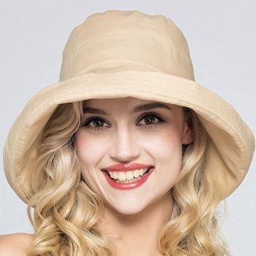 Adjustable foldable summer sun hat