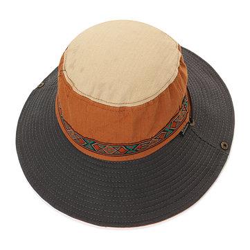 Veste chapeau de pêcheur avec visière pliable assortie aux couleurs