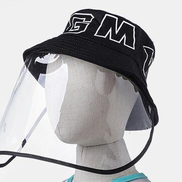 Chapeau de soleil amovible pour écran facial pour enfants