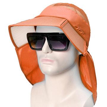 Chapeau d'été mince respirant pliable à visière large anti-UV chapeau seau de plein air chapeau de pêcheur de sport