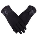 Womens Touching Screen Velboa Gants chauds