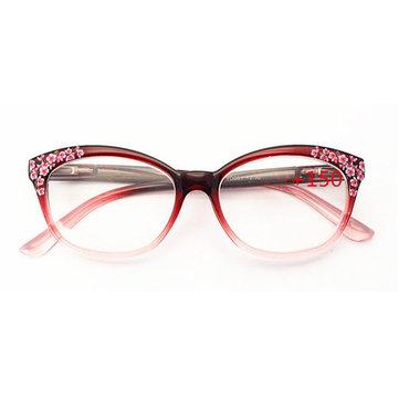 Lunettes de lecture en plastique Oeil de chat en résine Vogue Light