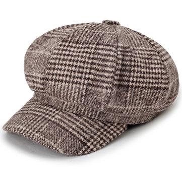 Rayé octogonal casquette béret casquette