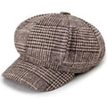 Rayé octogonal casquette béret casquette