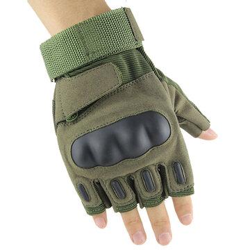 Gants de moto sur mesure Gants tactiques d'escalade Gants semi-doigts d'équitation
