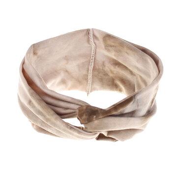 Style de Bohème Élastique Sport Cheveux Bande Tie Dye Bandeana Bandeau