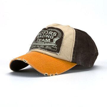Casquette ajustable Patch Colorblock unisexe