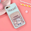 Étui en TPU pour téléphone Étincelles Quicksand de Cute Bling scintillant