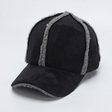 Warm Suede Baseball Cap