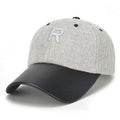Casquette de baseball de couleur unie en coton R