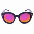 Lunettes de soleil unisexes vintage à monture ronde
